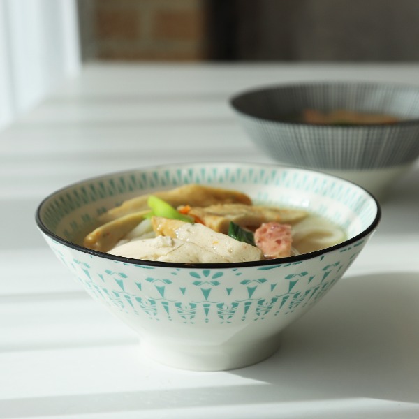 MGG 일본풍 면기 식기 가정식 우동 오리엔탈 그릇 큰사이즈 N시리즈